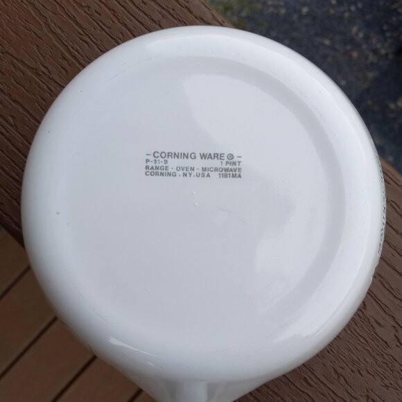 Vintage Corning Ware Spice of Life La Sauge 1 Pint Sauce Pan with Lid P-81-B - Picture 8 of 16